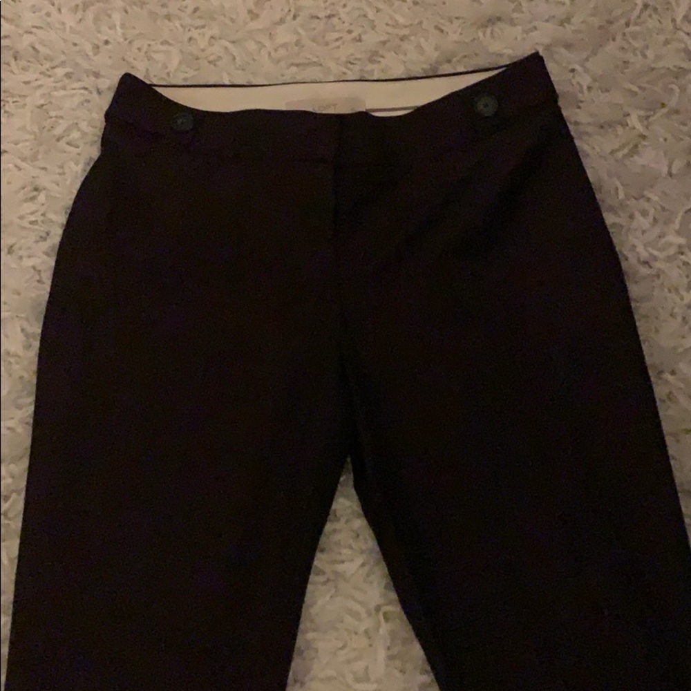 Loft 2p maroon work pants